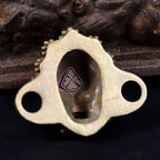 Tibetan-Style Citipati Skull Copper Alloy Ornament