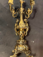 Grande Chateau Beaumont Gold Finish Candelabra