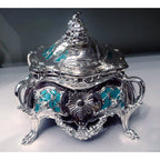 Metal Jewelry Trinket Box Keepsake