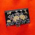 Mother of Pearl Jewelry Box with Mirror Handmade Storage