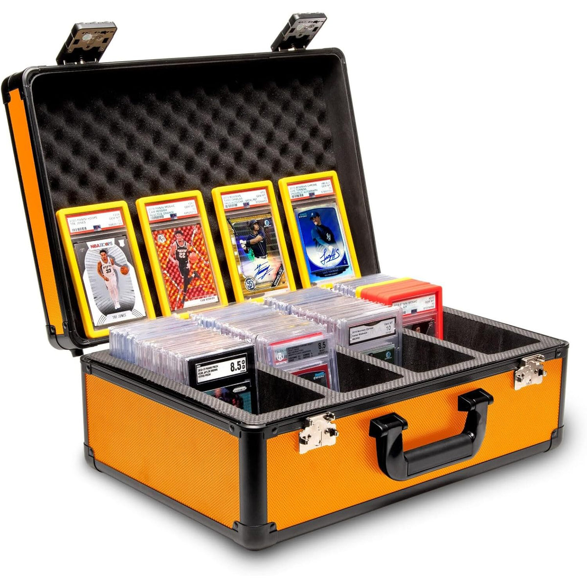 Graded Card Storage Case Holds 160+ Slabs