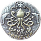 Poseidon Greek Mythology Collectible Coin