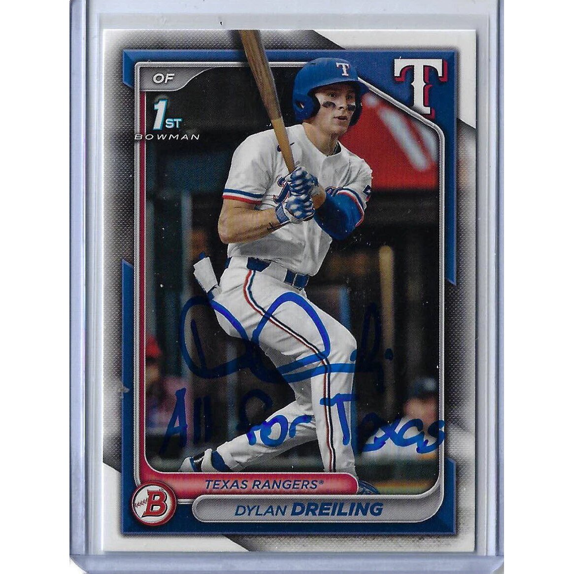 Dylan Dreiling Autographed Rookie Card