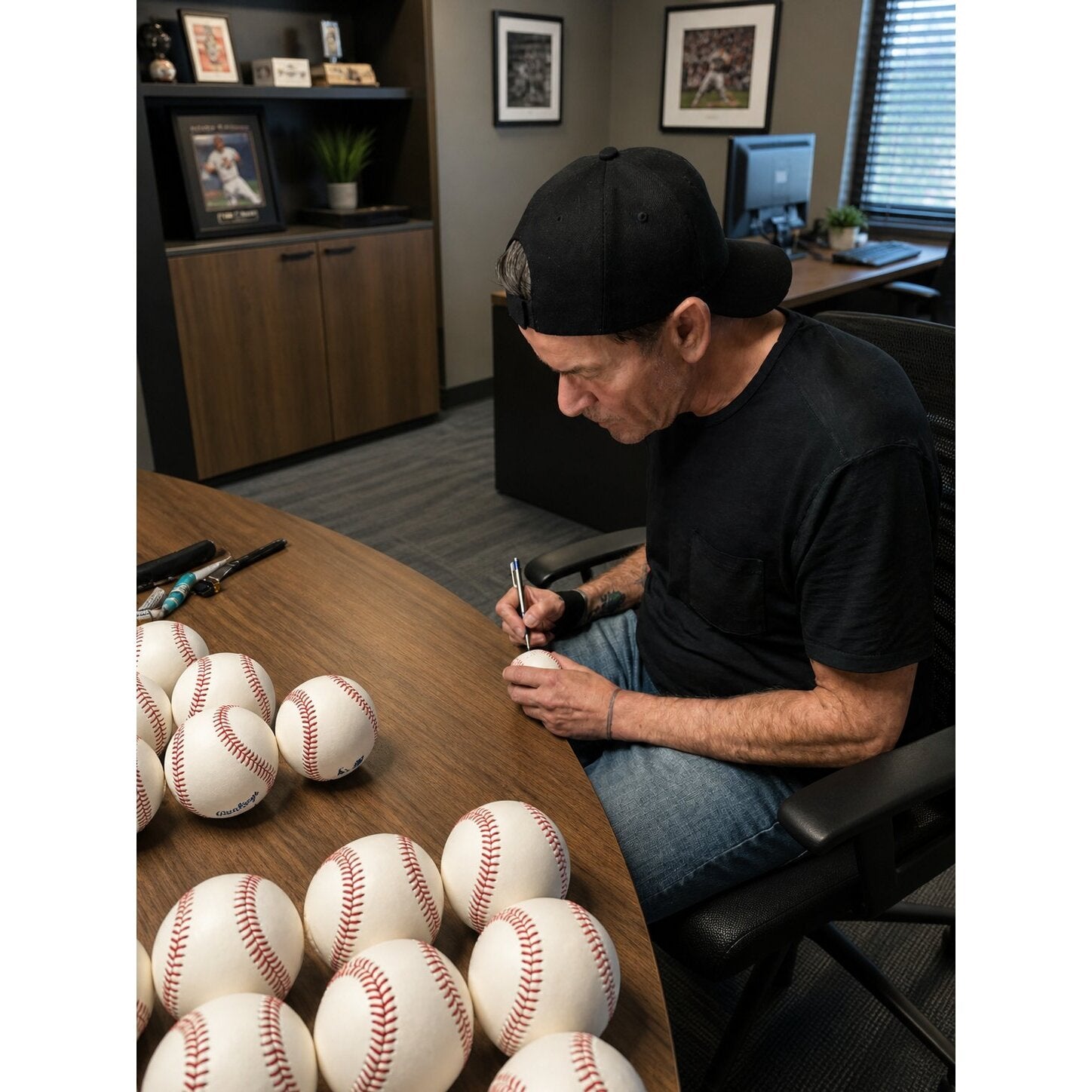 Charlie Sheen Signed Official MLB Baseball with Authentication