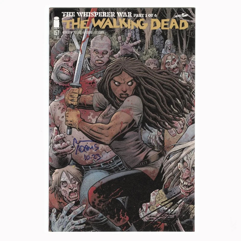 The Walking Dead Comics Issue #157 Signed by Artist Arthur Adams