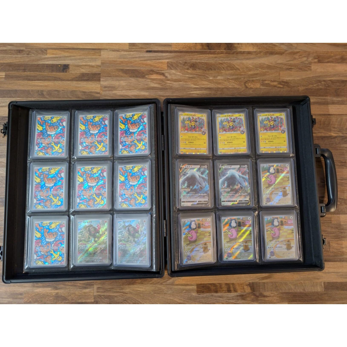 Aluminum Hard Shell Toploader Binder Case