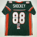 Jeremy Shockey Signed Miami Football Jersey Authenticated