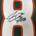 Jeremy Shockey Signed Miami Football Jersey Authenticated