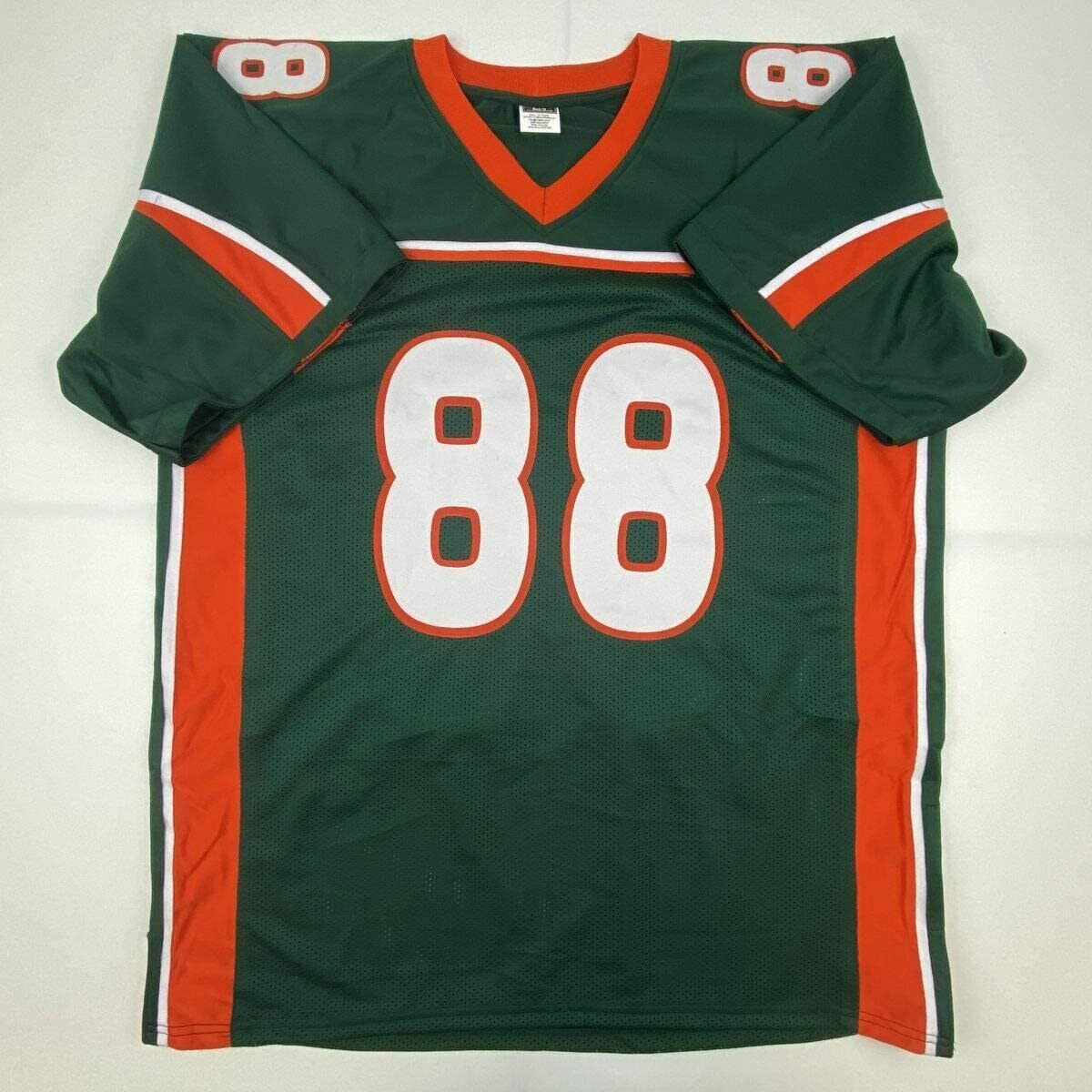 Jeremy Shockey Signed Miami Football Jersey Authenticated