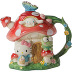 Hello Kitty and Friends Mushroom House Ceramic Teapot
