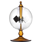 Crookes Radiometer Solar Energy Glass Spinner