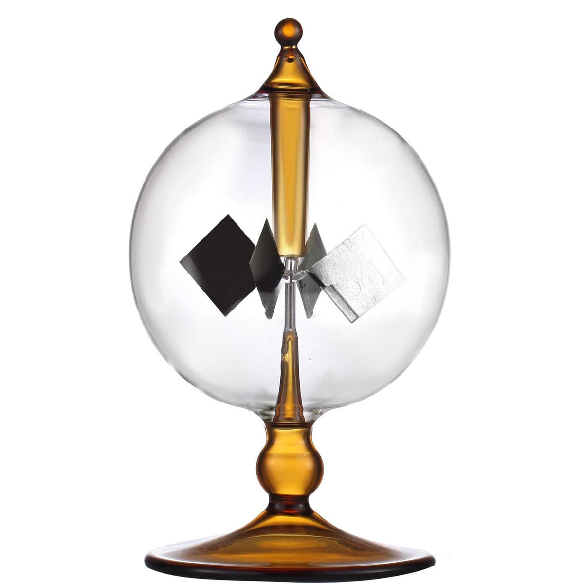 Crookes Radiometer Solar Energy Glass Spinner