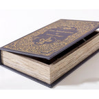 Vintage Style Book Storage Box with Hidden Compartment