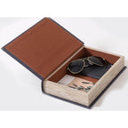 Vintage Style Book Storage Box with Hidden Compartment