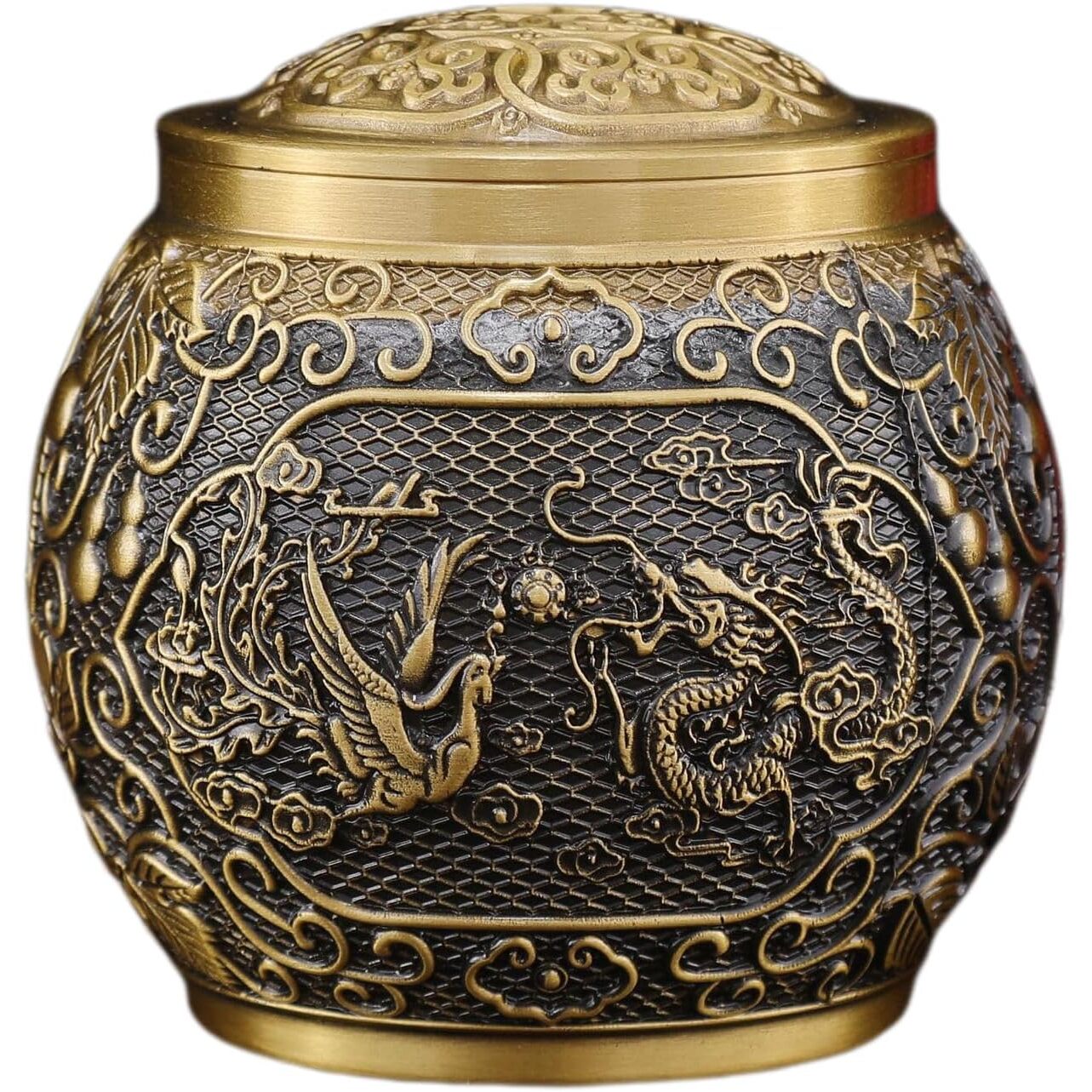 Feng Shui Brass Wealth Jar