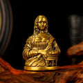 Solid Brass Mona Lisa