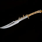 Hand-Forged Chinese Dao Sword with Dragon Handle