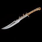 Hand-Forged Chinese Dao Sword with Dragon Handle
