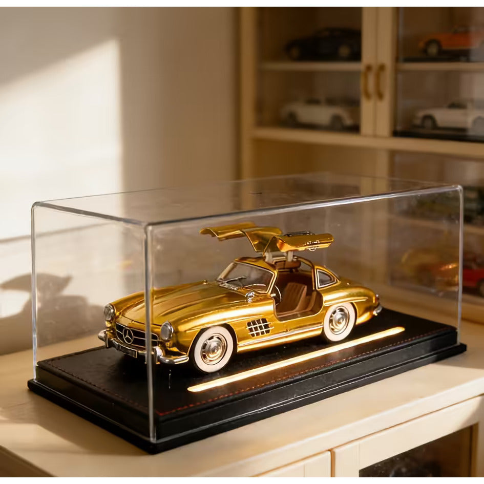 Gold Mercedes-Benz Gullwing Diecast Model