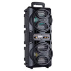 Portable Bluetooth Party Speaker System Dual Woofers