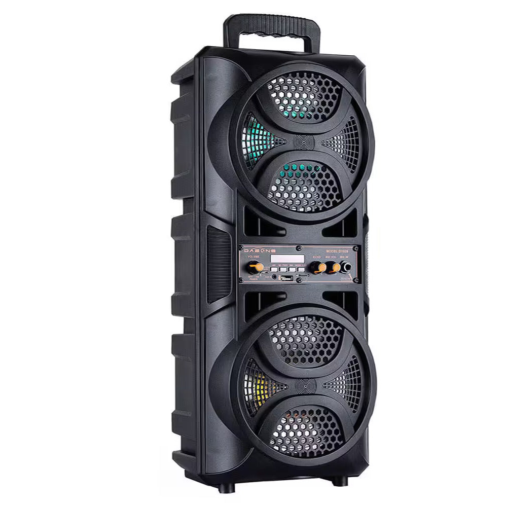 Portable Bluetooth Party Speaker System Dual Woofers