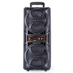 Portable Bluetooth Party Speaker System Dual Woofers