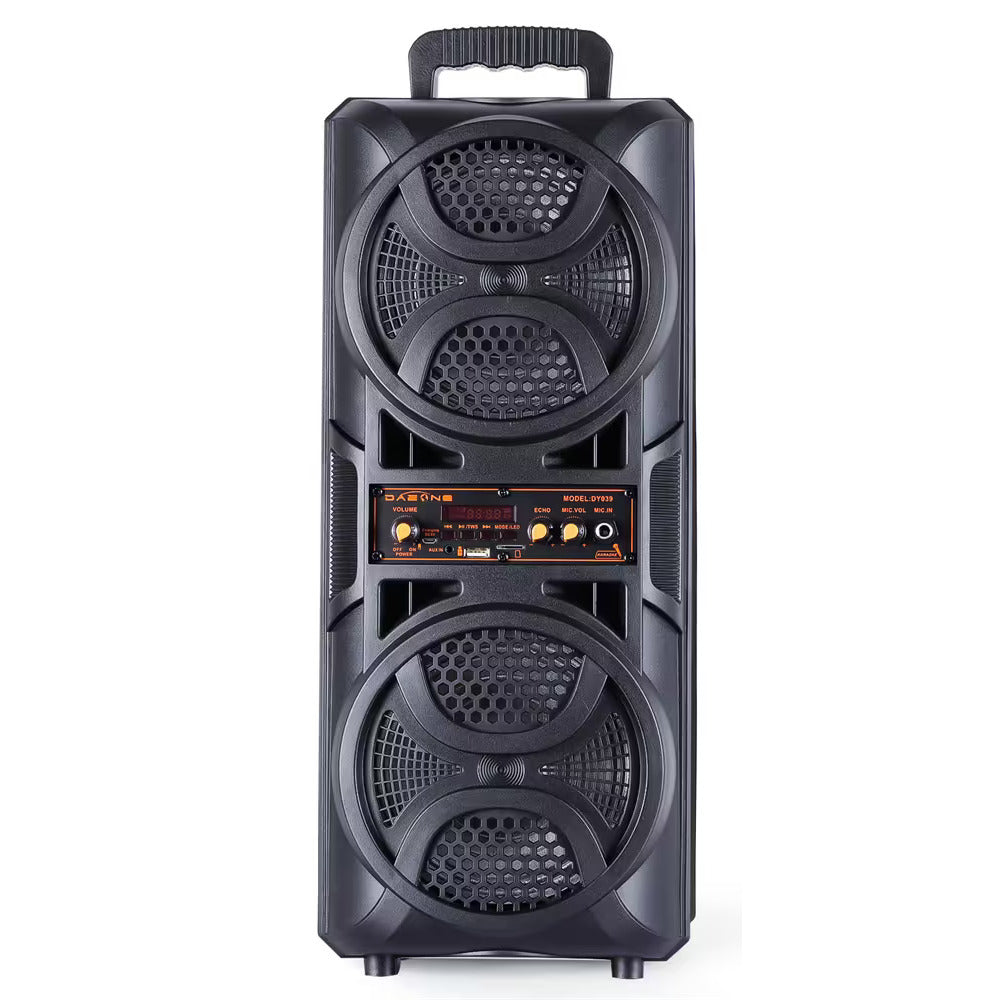 Portable Bluetooth Party Speaker System Dual Woofers