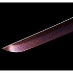 Red Samurai Sword with Dragon Sheath