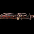 Red Samurai Sword with Dragon Sheath