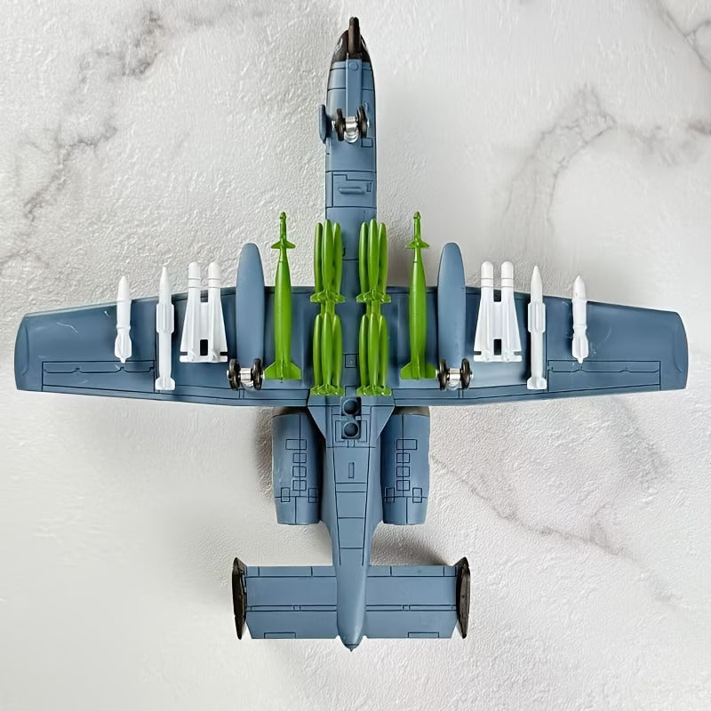 Dual-Engine Attack Aircraft Display Model