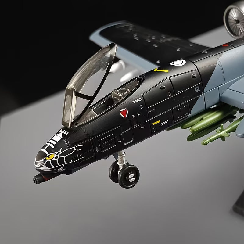 Dual-Engine Attack Aircraft Display Model