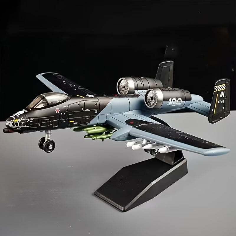Dual-Engine Attack Aircraft Display Model