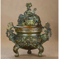 Oriental Dragon Copper Incense Burner