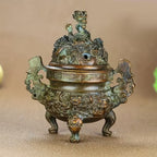 Oriental Dragon Copper Incense Burner