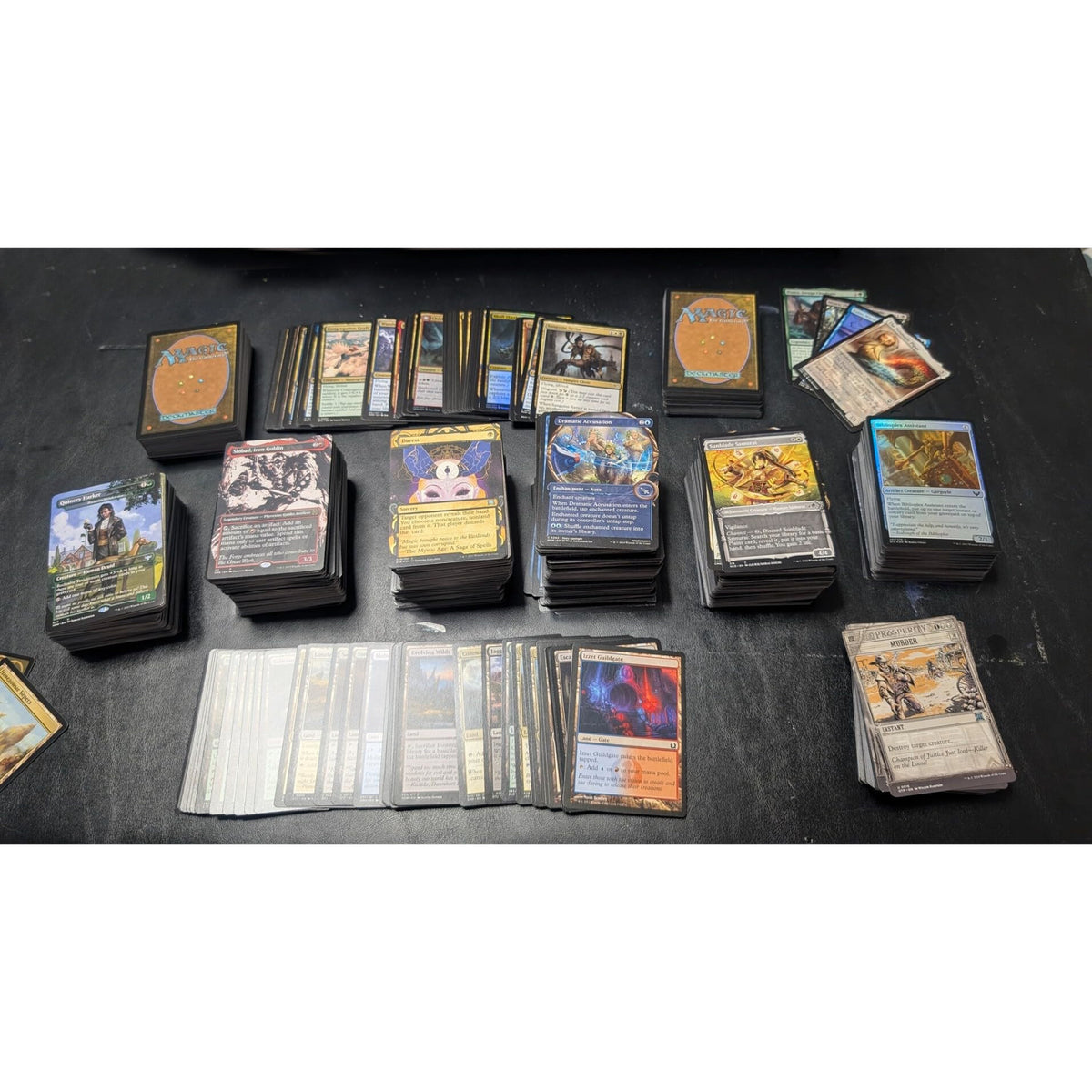 Lot of 200 Magic The Gathering Cards with Rare & Foil Cards