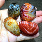 1-lb Natural Agate Polished Stone Collection