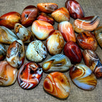 1-lb Natural Agate Polished Stone Collection