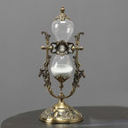 Vintage-style Rotating Brass Sand Timer