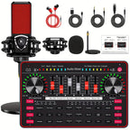 Pro Podcast Mixer and Audio Interface Bundle