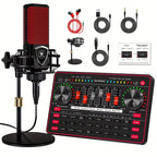 Pro Podcast Mixer and Audio Interface Bundle