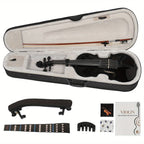 Full-Size Violin Set with Case and Accessories
