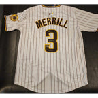 Jackson Merrill Autographed San Diego Padres Jersey