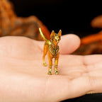 Solid Brass Bastet Egyptian Cat