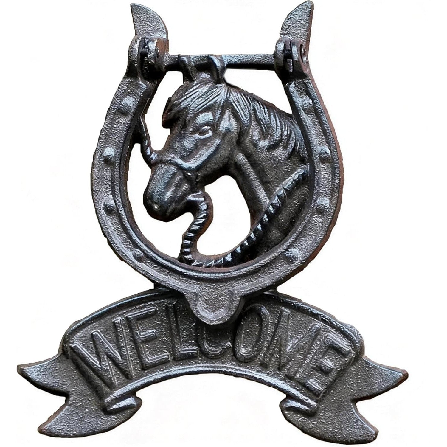 Cast Iron Horse Head Door Knocker