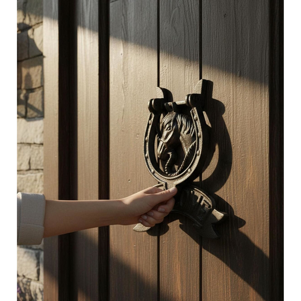 Cast Iron Horse Head Door Knocker