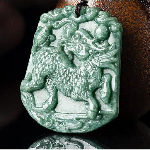 Grade A Certified Natural Jade Pendant