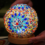 Turkish Mosaic Glass Table Lamp