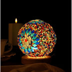 Turkish Mosaic Glass Table Lamp