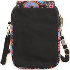Bohemian Embroidered Mini Crossbody Bag