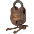 Alcatraz Cast Iron Padlock with Keys